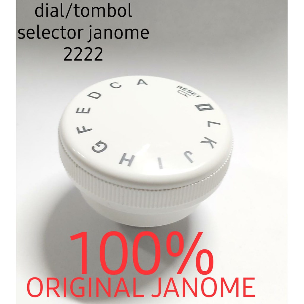 JANOME GENUINE PART dial/tombol pemilih,selector jahitan janome 2222