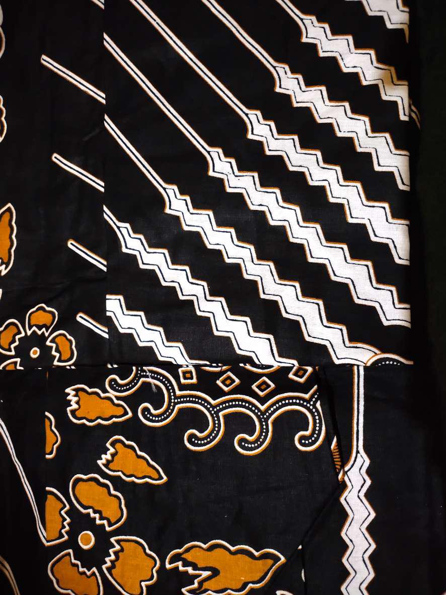 Batik Keluarga - Batik Couple Keluarga Muslim Sogan Family Ayah Ibu Anak Batik Set Family