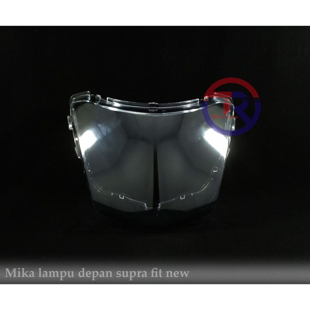 mika kaca lampu depan honda supra fit new