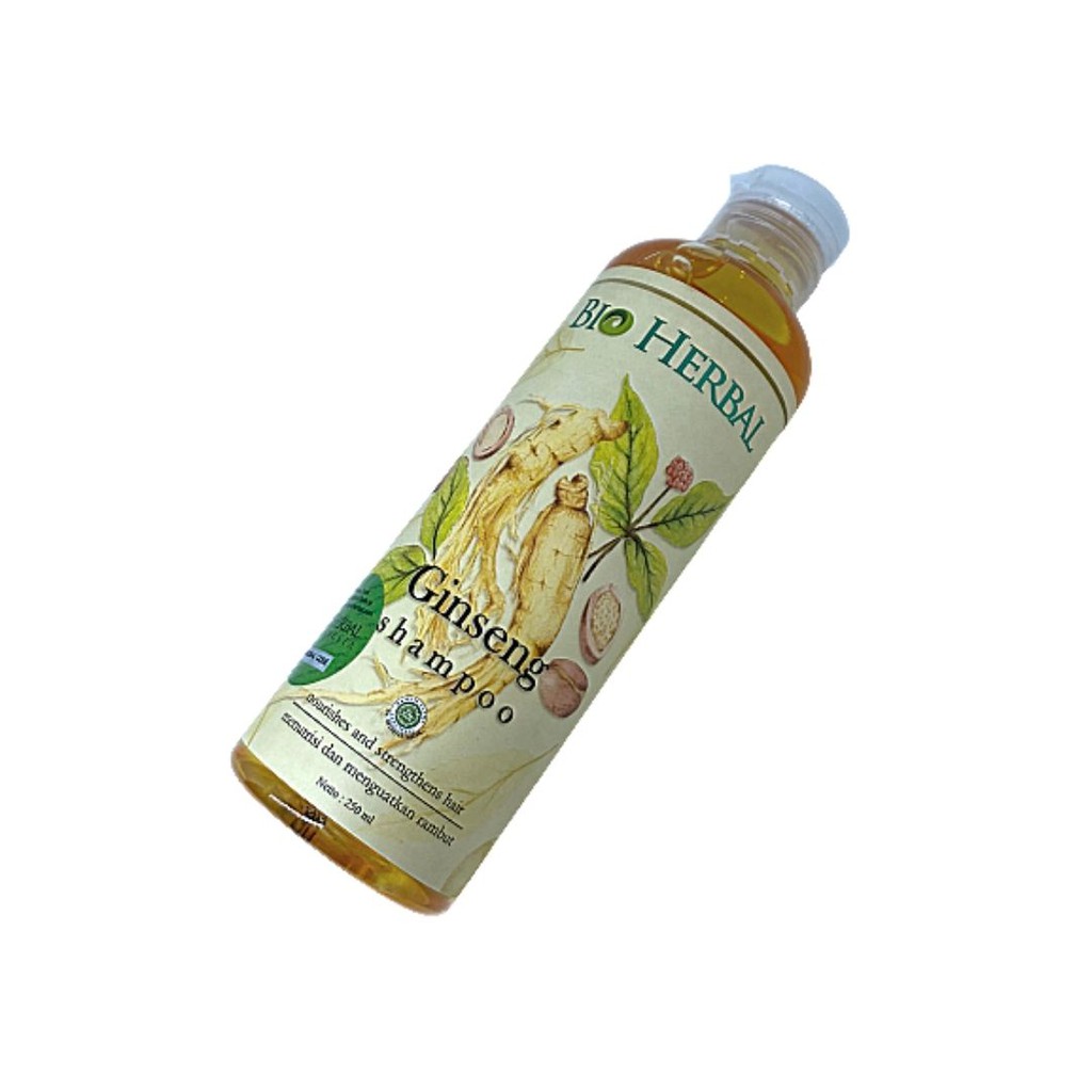 Shampoo Shampo Bio Herbal Ginseng Sampo Hair Keratin Shampo Pelurus Rambut Perawatan Rambut Rontok Original BPOM