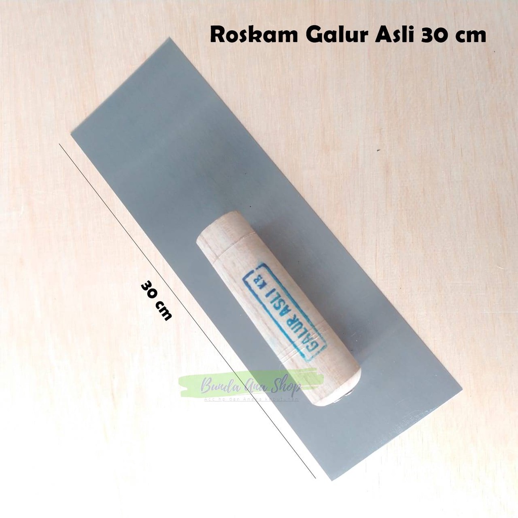 RB Roskam Galur Asli Roskam Plat Besi Acian Panjang 30 Cm