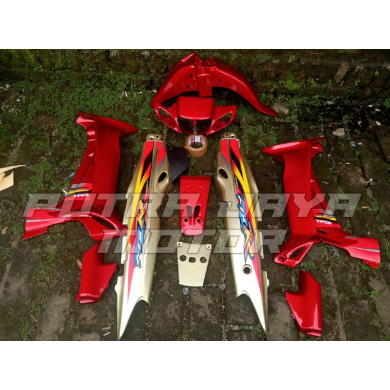 bodi fiz r LE merah gold kap f1zr fiz r force 1 cover bodi set fiz r force 1 f1zr fis r dek bodi fiz