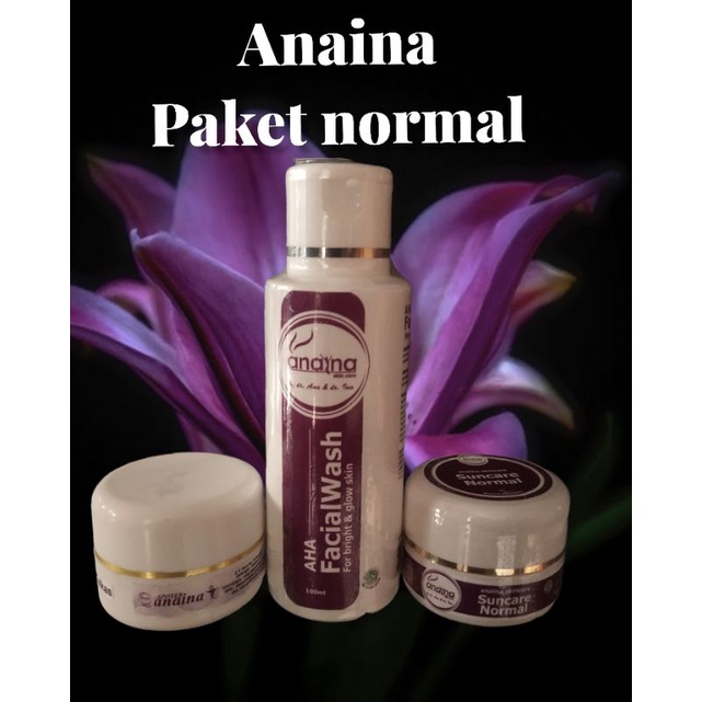 Anaina skincare paket normal