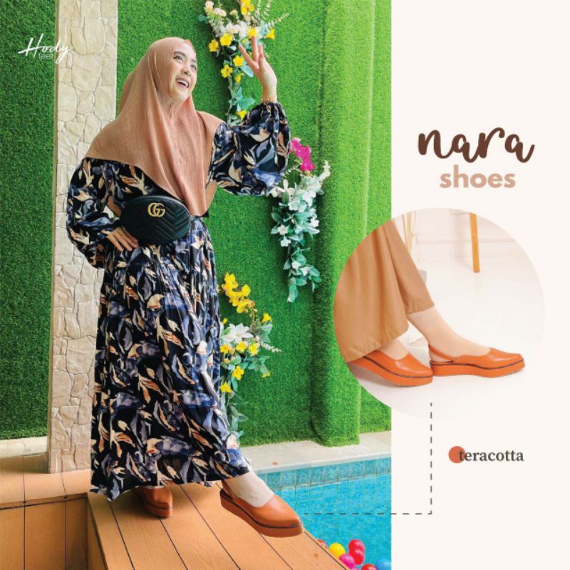 Ready stock SEPATU WANITA NARA SHOES BY HODY