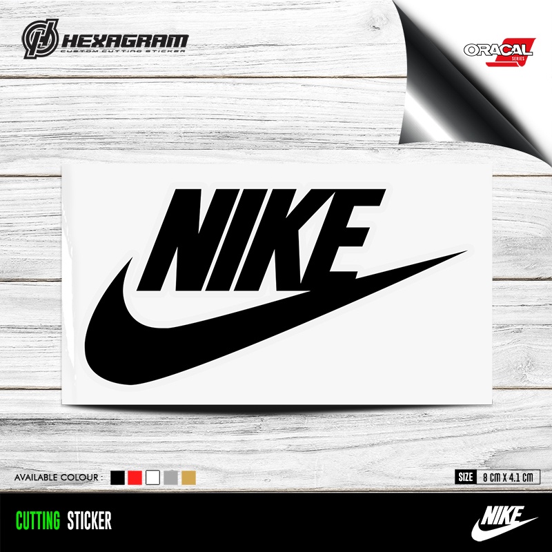 Cutting Sticker Nike Logo | Stiker Cutting Logo Nike | Nike