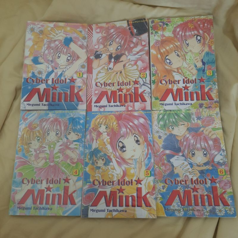 komik set cyber idol mink - megumi tachikawa