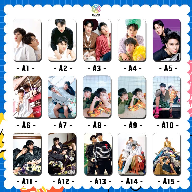 OhmNanon /Ohm Pawat/Nanon Korapat/Bad Buddy The Series Photocard