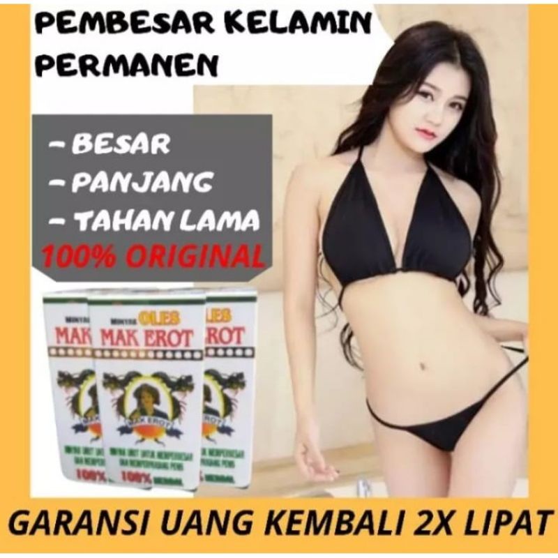Pembesar Penis Minyak Urut Mak Erot Pria Kontol Pennis Venis Permanen Original Terbukti Ampuh