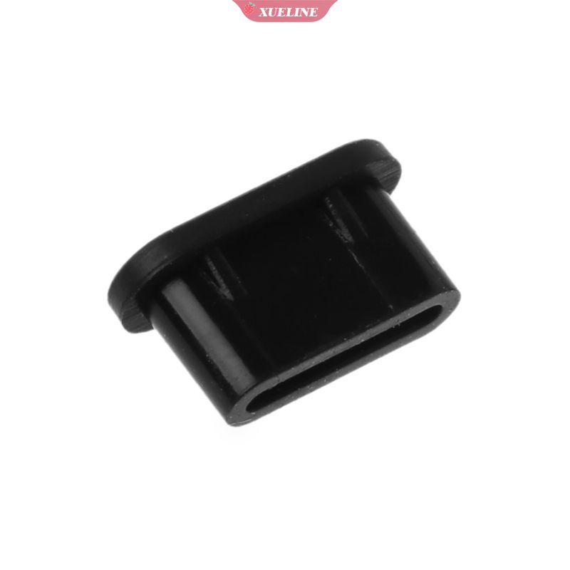 1pc Cover Pelindung Port Charger USB Tipe C Bahan Silikon Untuk Samsung Huawei