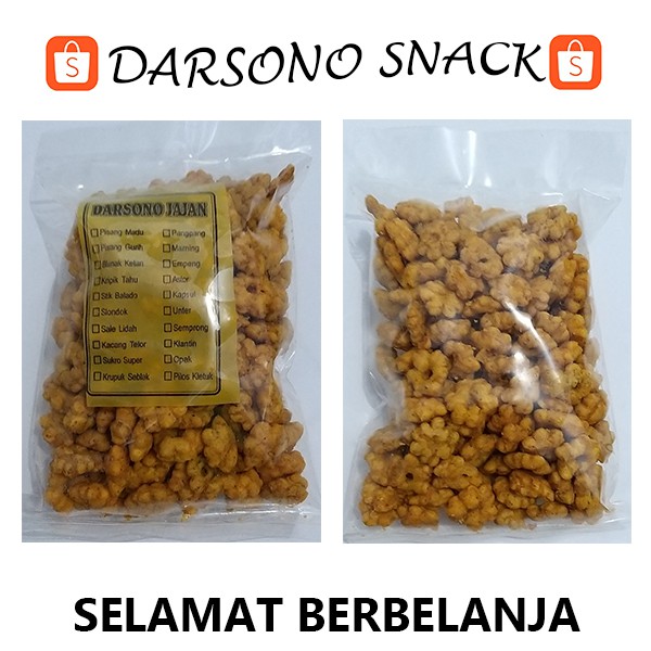 

Snack Kiloan | Snack Ribut Cincin Gurih Asin 200gr