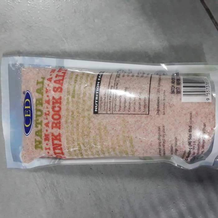 

New Arrival - Ced Nat Himalayan Pink Rock Salt 500Gr