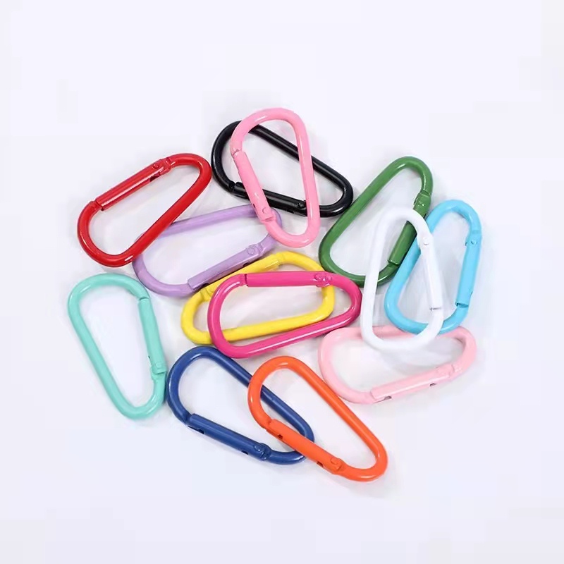 Kait Tas/Carabiner Besi Warna Warni Harga/5pc