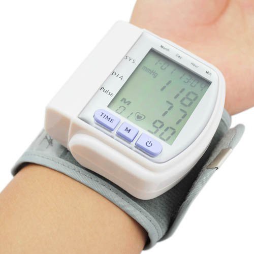 Alat Tensi Tekanan Darah Digital | Tensimeter Digital | Detak Jantung Digital Blood Pressure Monitor