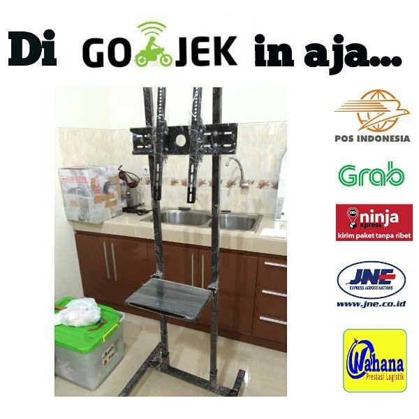 Bracket Stand -Bracket Berdiri TV 24 Inch - 32 Inch - 40 Inch - 45 ori