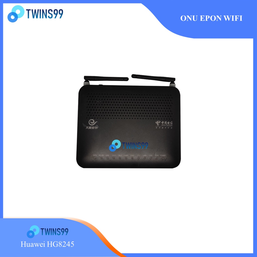 ONU EPON WIFI Huawei HG8245 Bukan Baru Dengan Adaptor
