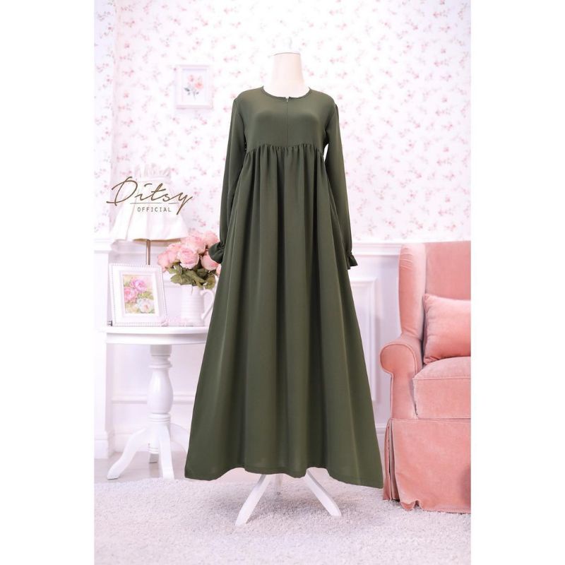 Lilura Dark Olive Size L Ditsy Juli 2022