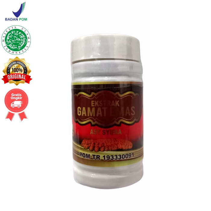 Kapsul Gamat Emas Bio Gold  Isi 75 Original BPOM