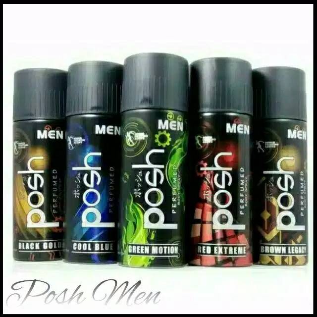Jual Posh Men 150ML/Body Spray/Parfum Pria/Minyak Wangi/Minya Wangi