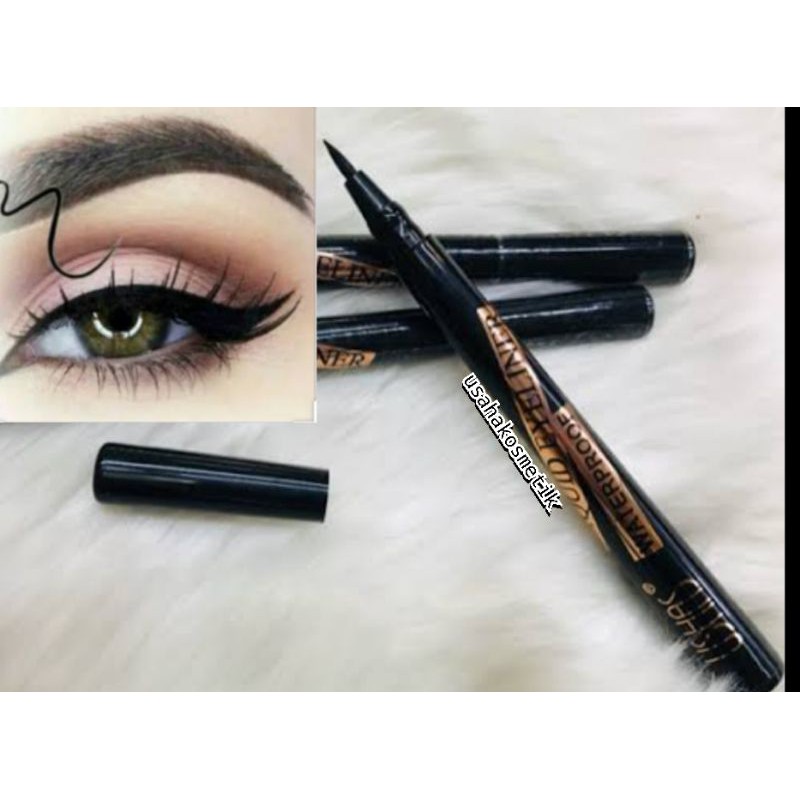 EYELINER WATERPROOF USHAS LIQUID / QIANQIU  PERPCS