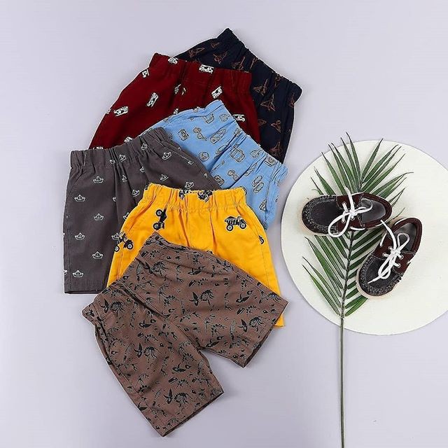Paterned Short Pants Celana Pendek Anak Laki Laki Usia 1 Paterned Short Pants Celana Pendek Anak Laki Laki Usia 1