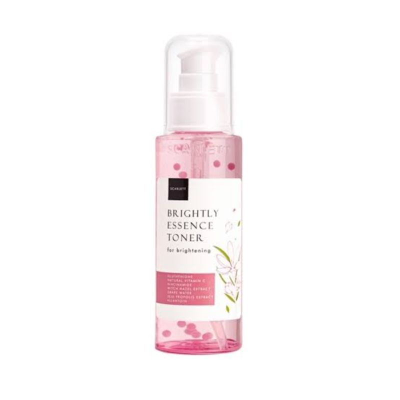 Scarlett Brightly Toner 100 ml / Toner Wajah / Toner Scarlett