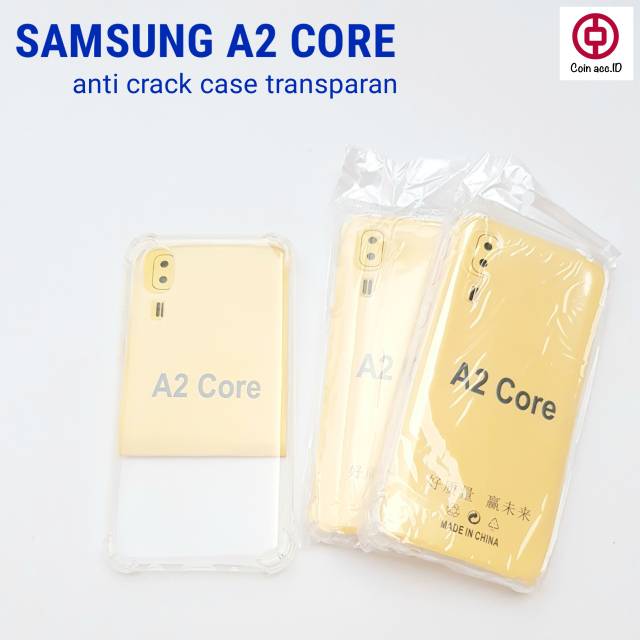 Anti Crack SAMSUNG A2 CORE - silicon softcase transparan case