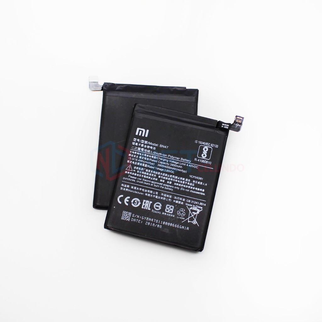 Baterai Batre Battery Original BN47/ Redmi 6 Pro / Mi A2