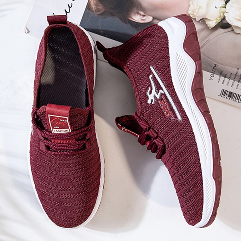 Sepatu Sneakers Wanita Running Fashionable - K36