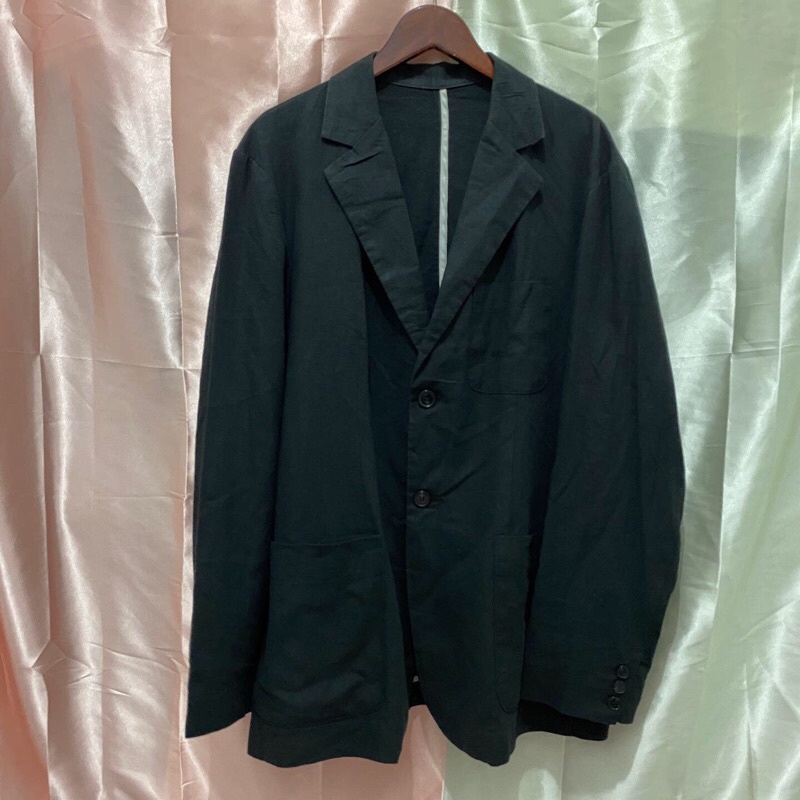 BLAZER HITAM WANITA OVERSIZE LPM 015