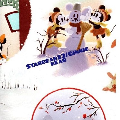 

kertas kado Jumbo mickey mouse snowman