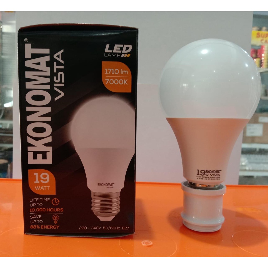 Lampu LED Ekonomat Vista Bohlam Led 19 Watt LED 19W