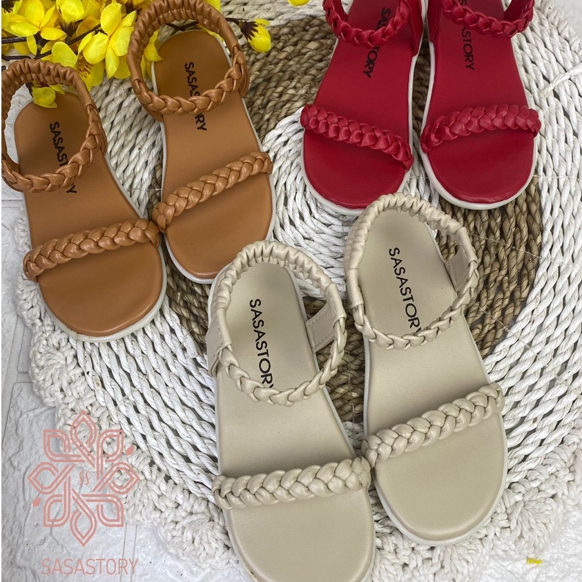 SEPATU SANDAL ANAK PEREMPUAN KEPANG LUCU 1 2 3 TAHUN KA04