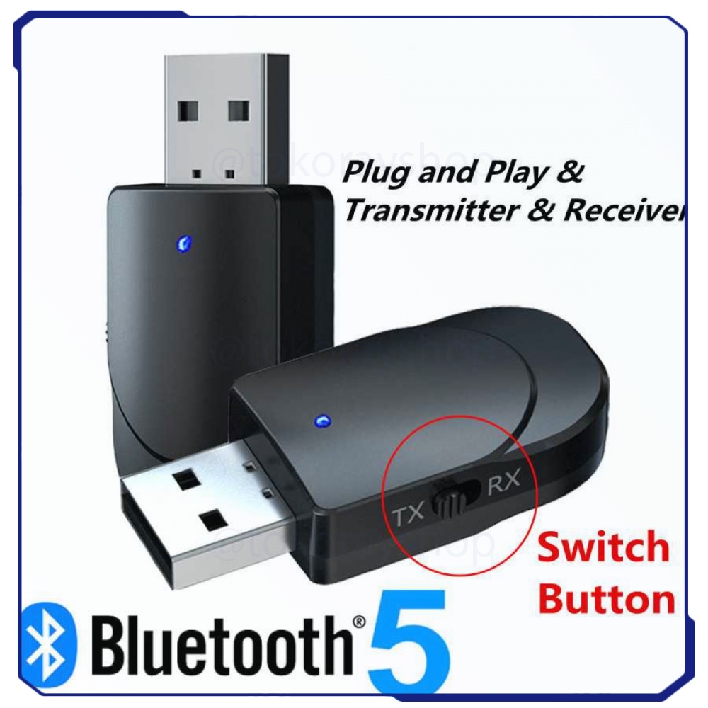 2 in 1 USB Audio Bluetooth 5.0 Transmitter &amp; Receiver - KN330