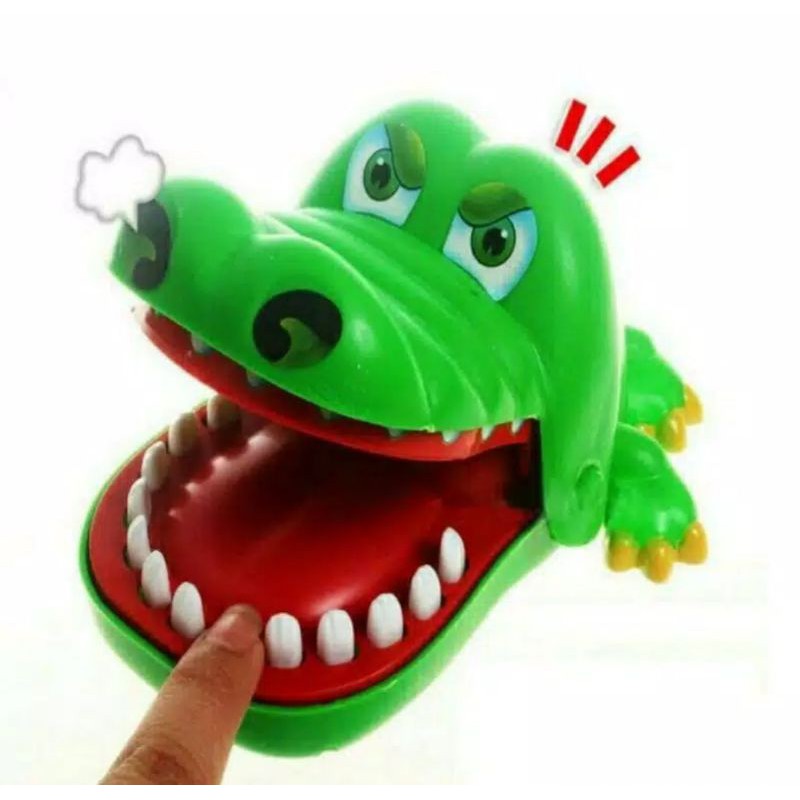 MAINAN BUAYA GIGIT JARI CROCODILE DENTIST FINGER BITE RUNNING MAN GAME MAINAN GIGI BUAYA PRANK VIRAL