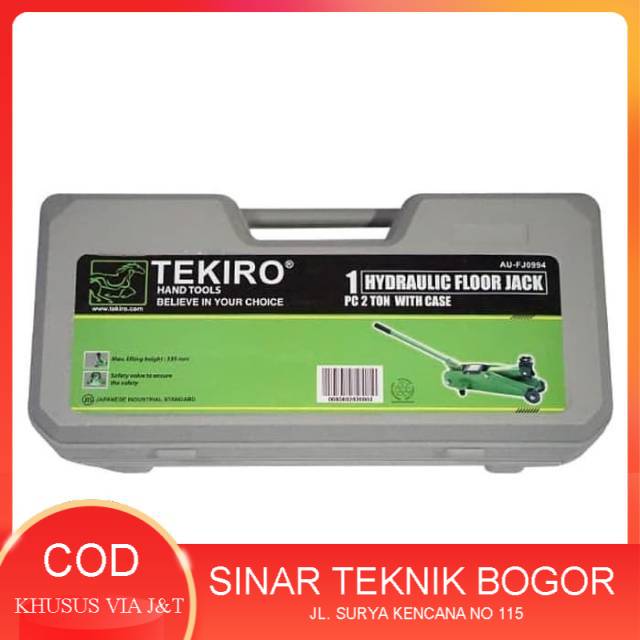 Tekiro Dongkrak Buaya 2 Ton dongkrak mobil 2t