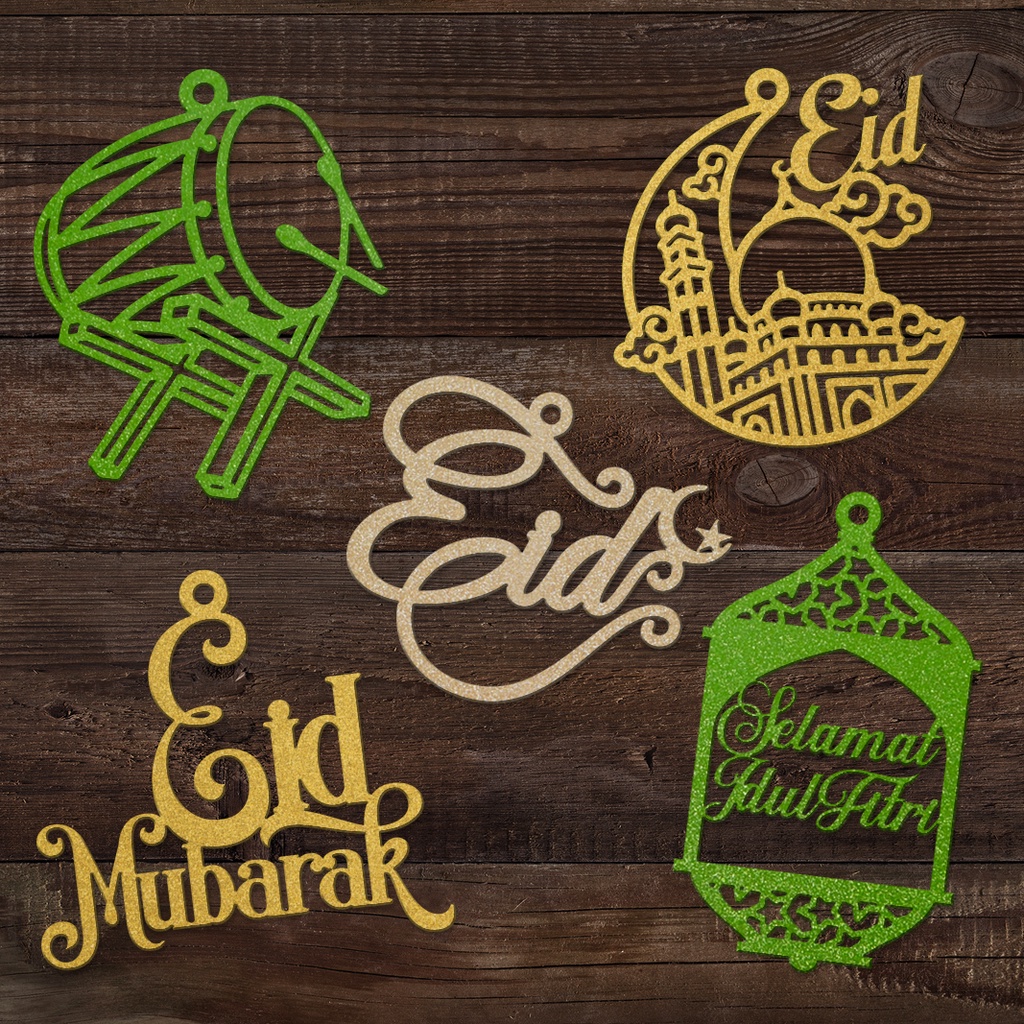

Eid Mubarak / Selamat Idul Fitri / Ramadan acrylic tag (harga per 1pc)