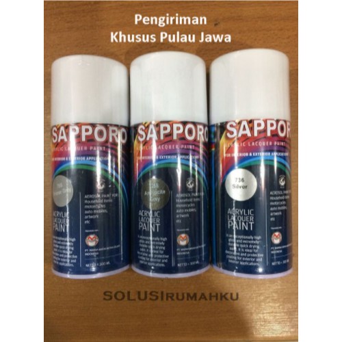 CAT SEMPROT SAPPORO SPRAY ABU GREY SILVER / PYLOX PILOX
