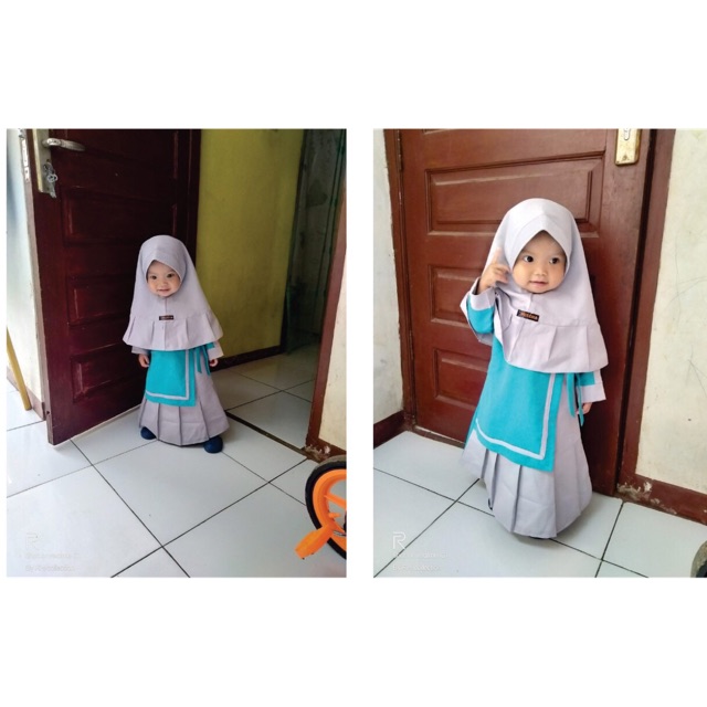 Pola gamis anak