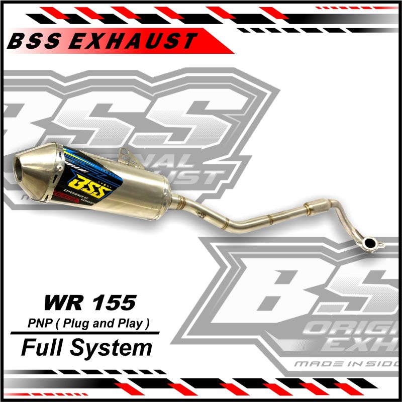 Knalpot BSS WR155 Aligator Original BSS