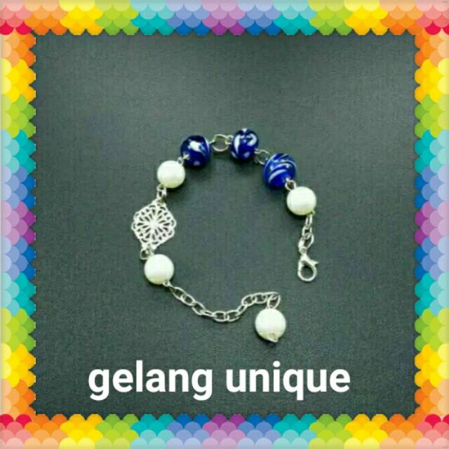 Aksesoris fashion gelang cantik unik kekinian gelang