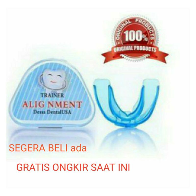 ASLI TERMURAH Perapi Gigi no Behel TRAINER ALIGNMENT DENTAL USA  ORIGINAL