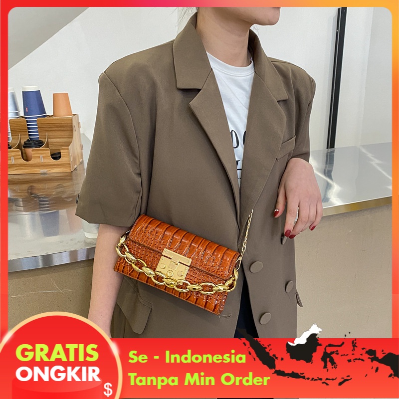 Tas Jinjing Ransel Tote Selempang Wanita Kasual Tote Wanita Kantong 2021  Tren Chanel-amond Rantai M