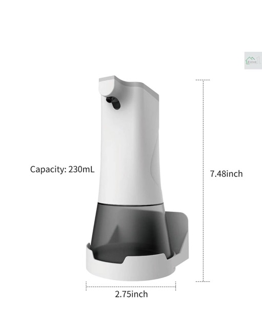 Soap Dispenser Otomatis Sensor Tempat Sabun Cair Foam Sanitizer Recharge