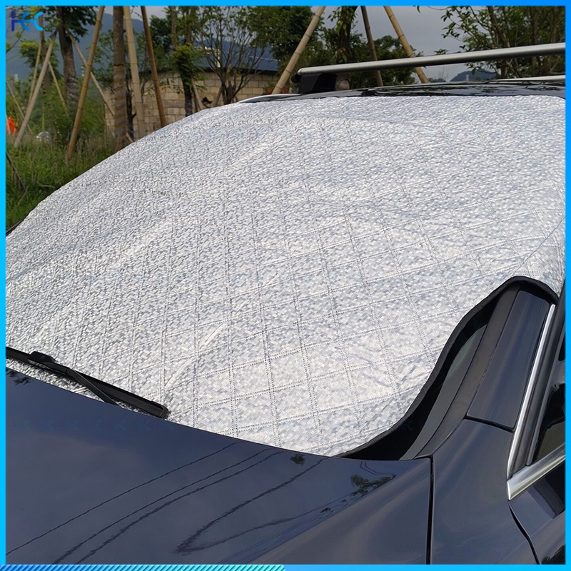 Cover Pelindung Kaca Depan Mobil Dari Sinar Matahari Bahan Aluminum Foil