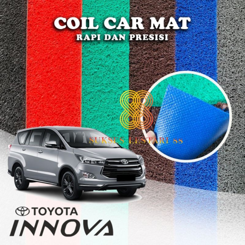 Karpet Mobil Premium Toyota Innova Reborn Mie Bihun 1 Warna