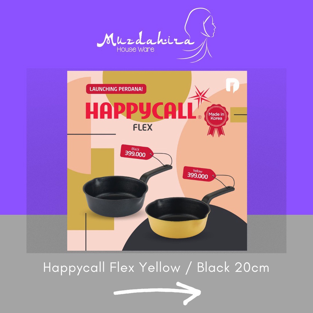 Happycall Flex Pan (20cm)  bisa Kompor Listrik Kompor Induksi