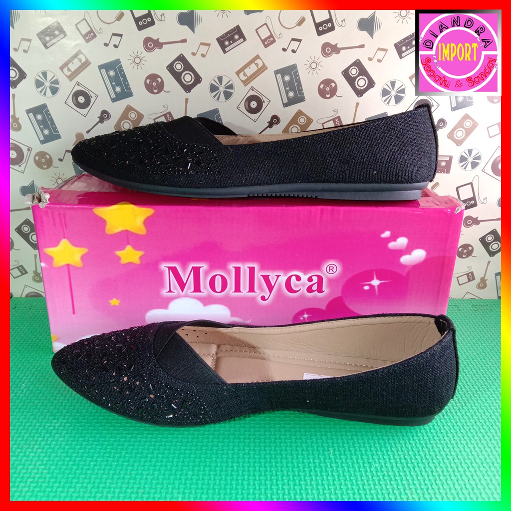 Sepatu Wanita MOLLYCA ORI Warna Hitam