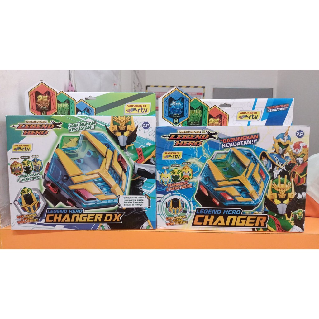 Legend Hero Changer DX ori segel
