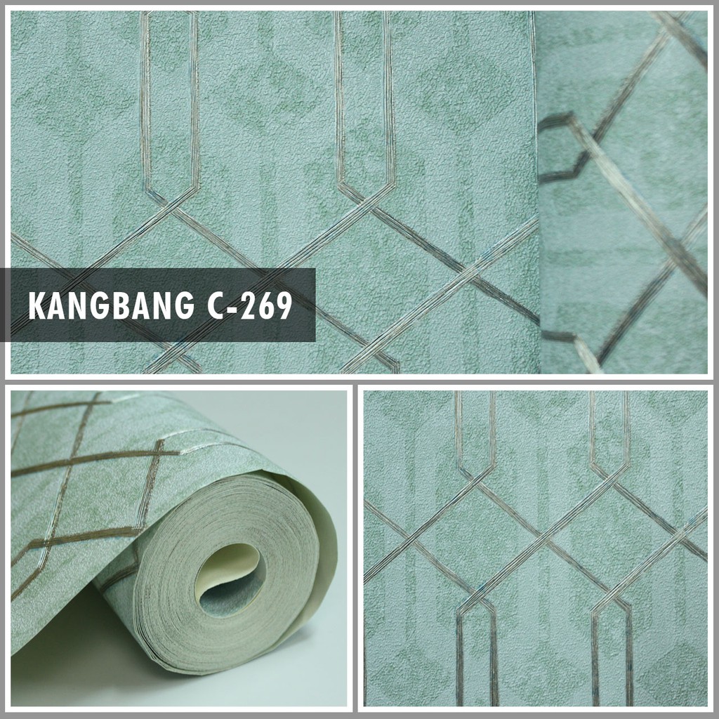 Wallpaper Dinding bahan Vinyl Premium Kode C266 - C271 Parkson Wallpaper