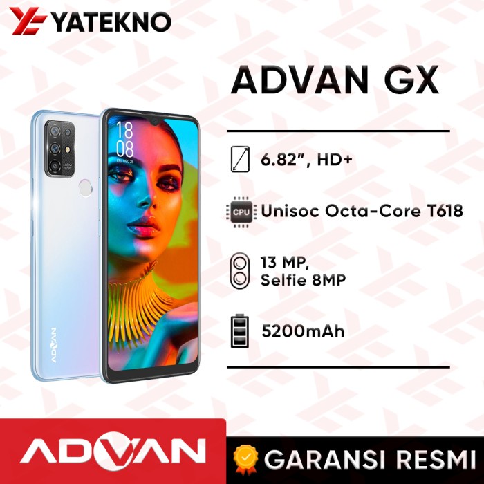 Advan GX 6/64GB GARANSI RESMI